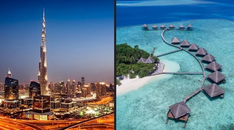 10 Nights Dubai and Maldives Multi-Centre Deal, incl. Flights