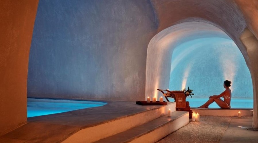 Santorini 4 Nights Seafront Spa Break, with Flights