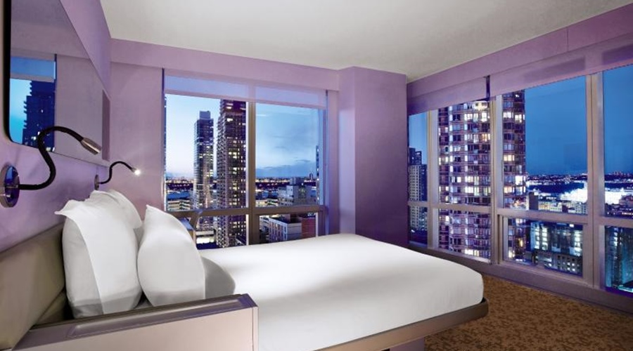 Trendy budget-friendly Yohotel, New York with a View and flights