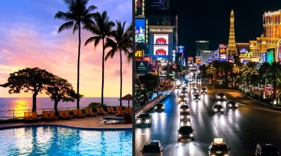 9 Nights Las Vegas & Hawaii Twin Centre, Flights Included